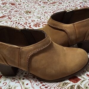 Clarks Women's Brown Heeled Boots